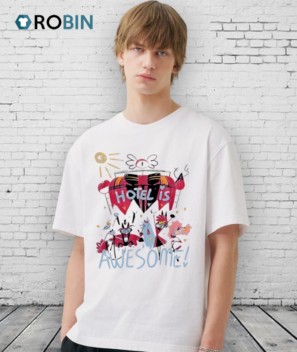 Charlie And Niffty Hotel Is Awesome Shirt Charlie And Niffty Hotel Is Awesome Shirt