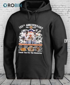 Chicago Bears 105th Anniversary 1920 2025 Thank You For The Memories Signatures Shirt