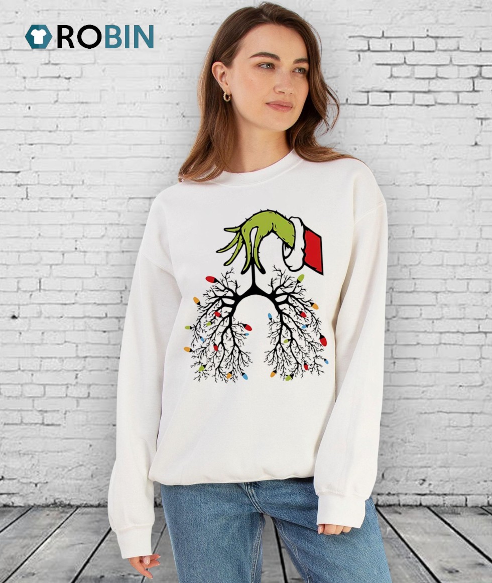 Christmas Nurse Lung Christmas Lights 2025 Shirt Christmas Nurse Lung Christmas Lights 2025 Shirt