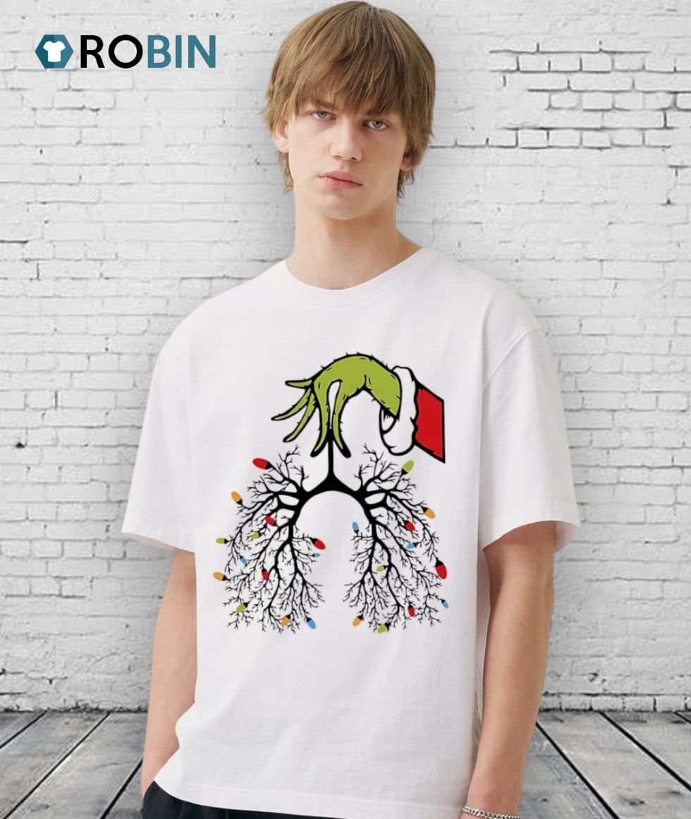 Christmas Nurse Lung Christmas Lights 2025 Shirt Christmas Nurse Lung Christmas Lights 2025 Shirt