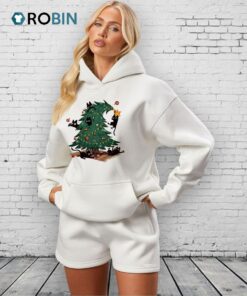 Christmas Tree And Cats Cute 2025 Shirt