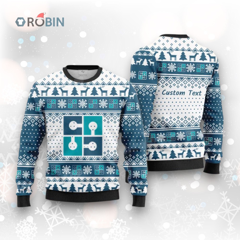 Convey Holding Parent, Inc. Print Xmas Sweater Convey Holding Parent, Inc. Print Xmas Sweater