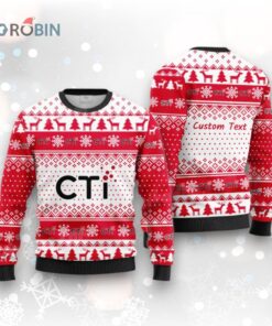 CTI BioPharma Corp. Print Xmas Sweater