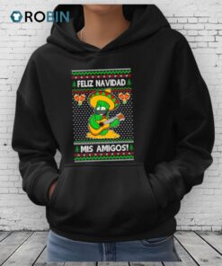 Feliz Navidad Mis Amigos Ugly Christmas Shirt