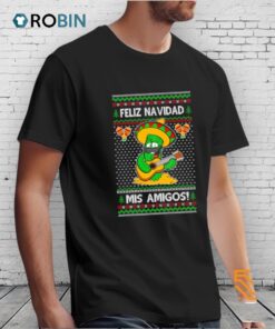 Feliz Navidad Mis Amigos Ugly Christmas Shirt
