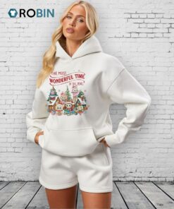 Gingerbread House Christmas Tree Labubu Shirt