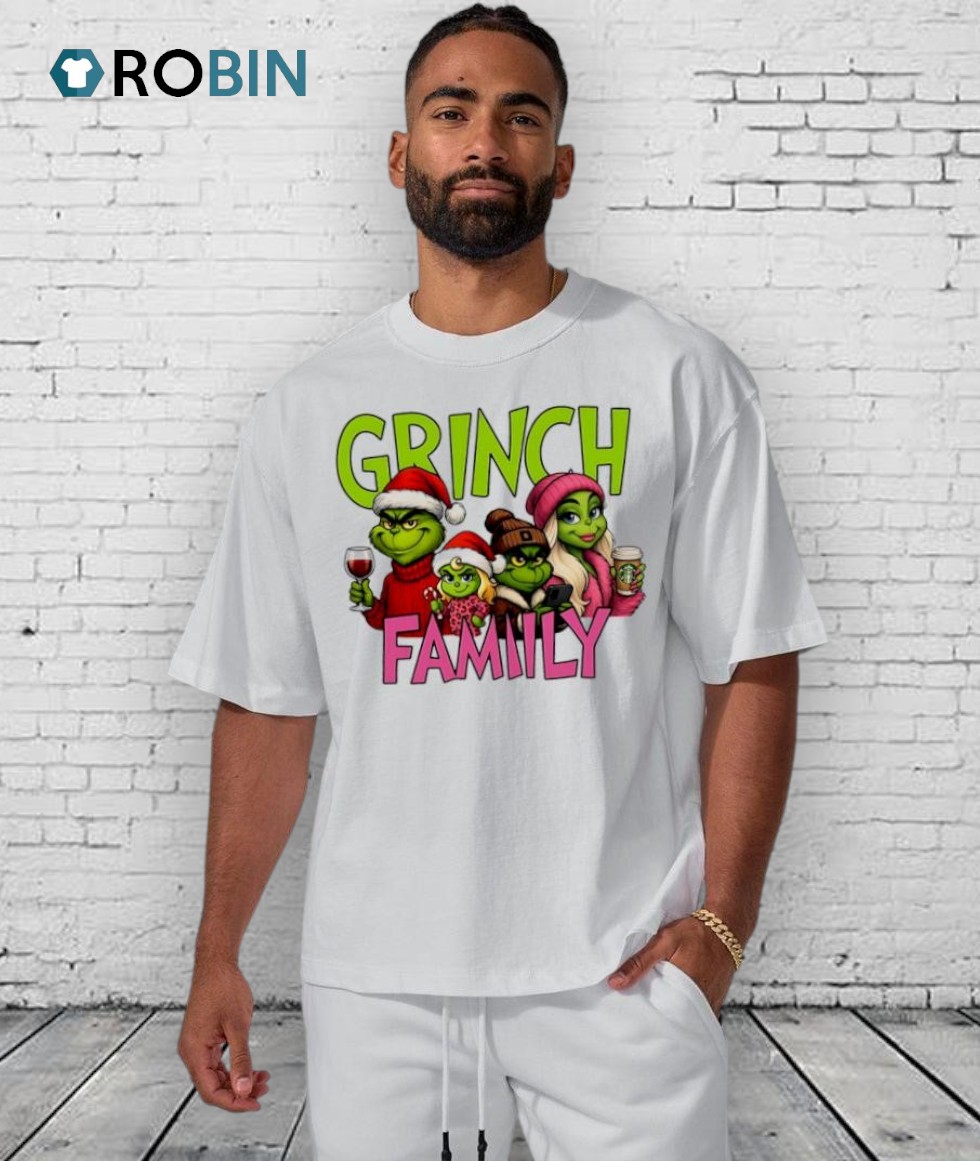 Grinch Family Face Baby Merry Grinchmas 2025 Shirt Grinch Family Face Baby Merry Grinchmas 2025 Shirt
