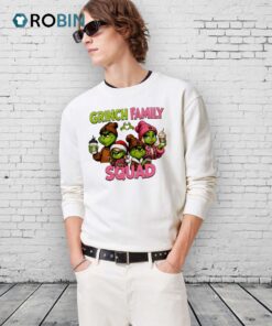 Grinch Family Squad Merry Christmas 2025 Shirt