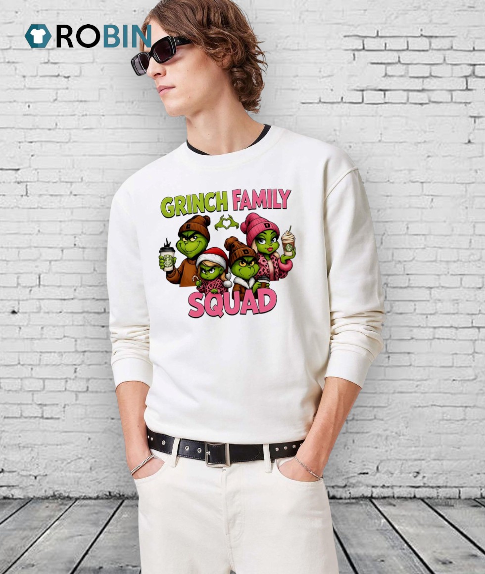 Grinch Family Squad Merry Christmas 2025 Shirt Grinch Family Squad Merry Christmas 2025 Shirt
