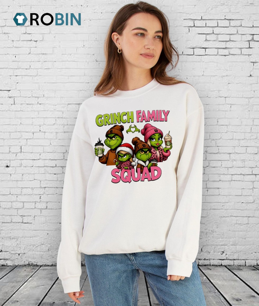Grinch Family Squad Merry Christmas 2025 Shirt Grinch Family Squad Merry Christmas 2025 Shirt