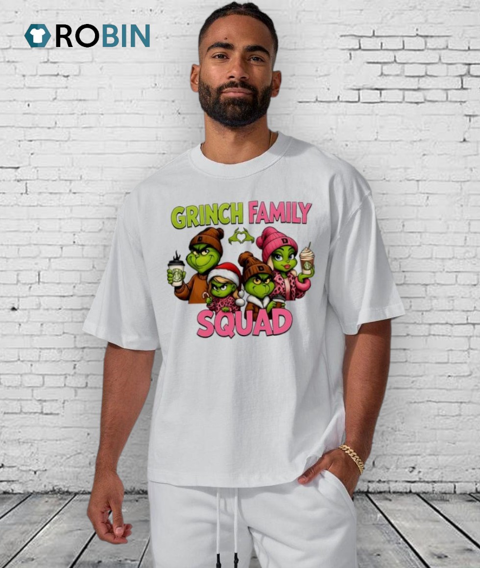 Grinch Family Squad Merry Christmas 2025 Shirt Grinch Family Squad Merry Christmas 2025 Shirt