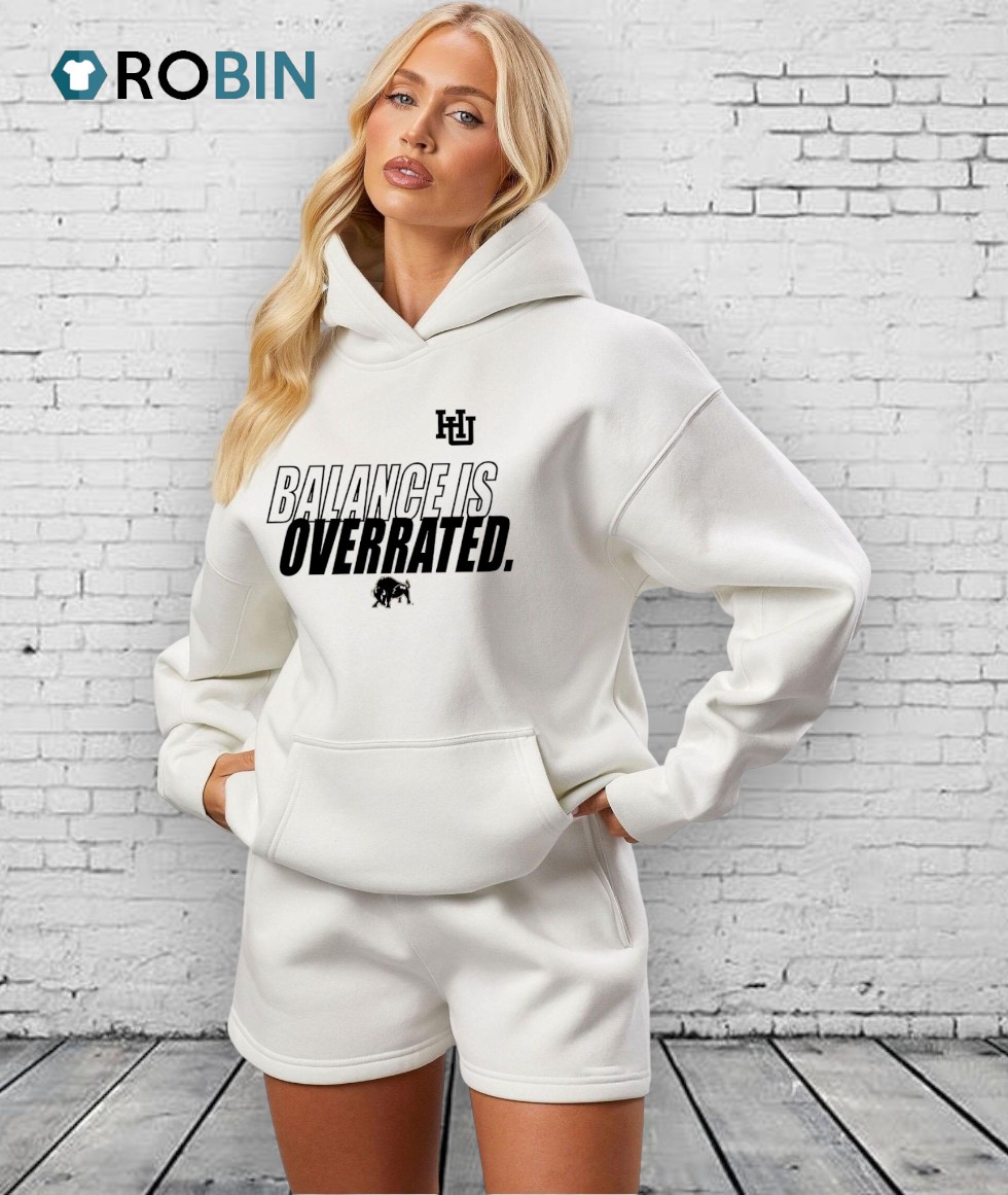 Harding Bisons Football Balance Is Overrated Shirt Harding Bisons Football Balance Is Overrated Shirt