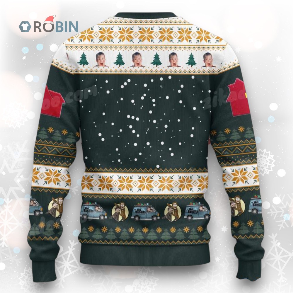 Home Alone Xmas Pullover Sweater Home Alone Xmas Pullover Sweater
