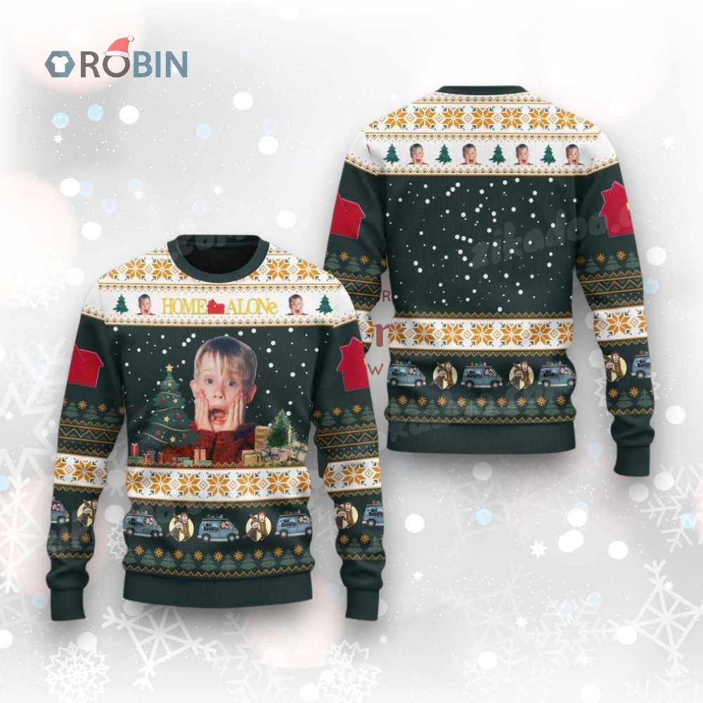 Home Alone Xmas Pullover Sweater Home Alone Xmas Pullover Sweater