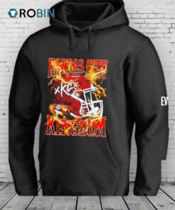 Kansas City Chiefs Kingdom Helmet Lightning Shirt