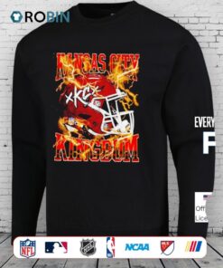 Kansas City Chiefs Kingdom Helmet Lightning Shirt