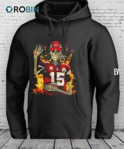 Kansas City Chiefs Kingdom Reaper Fire Shirt