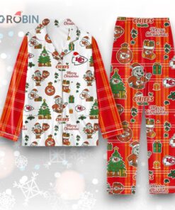 Kansas City Chiefs Merry Christmas Gifts Pajamas Set