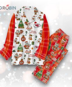 Kansas City Chiefs Merry Christmas Gifts Pajamas Set