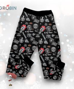 Las Vegas Raiders x Elvis Presley Pajamas Set