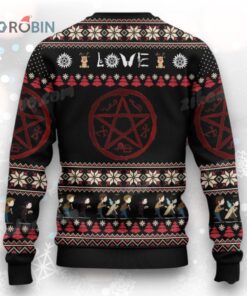 Love Supernatural Xmas Pullover Sweater
