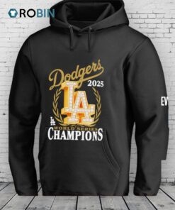 Los Angeles Dodgers 2025 World Series Champions Medallion Logo Shirt