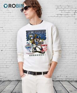 Los Angeles Dodgers Back 2k25 Champions None 2 Some Cartoon Shirt