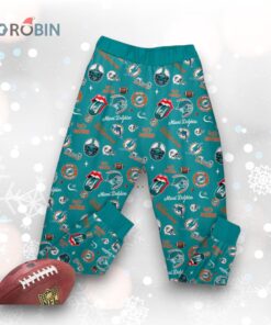 Miami Dolphins x Elvis Presley Pajamas Set