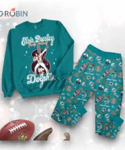 Miami Dolphins x Elvis Presley Pajamas Set