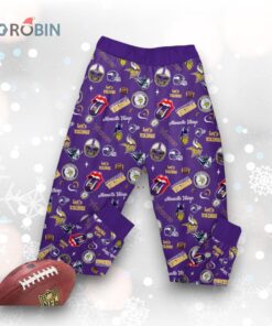 Minnesota Vikings x Elvis Presley Pajamas Set