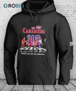 Montreal Canadiens 116th Anniversary 1909 2025 Thank You For The Memories Signatures Shirt Montreal Canadiens 116th Anniversary 1909 2025 Thank You For The Memories Signatures Shirt