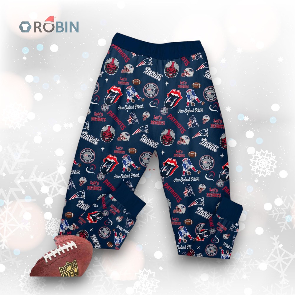 New England Patriots x Elvis Presley Pajamas Set New England Patriots x Elvis Presley Pajamas Set