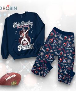 New England Patriots x Elvis Presley Pajamas Set