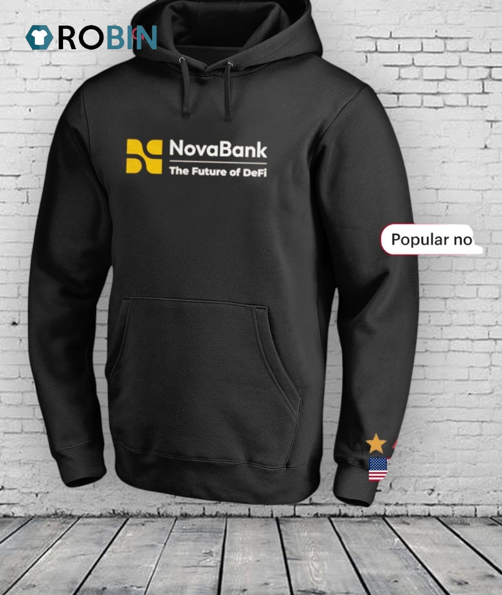 Novabank The Future Of Defi Logo Shirt Novabank The Future Of Defi Logo Shirt