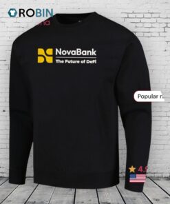 Novabank The Future Of Defi Logo Shirt