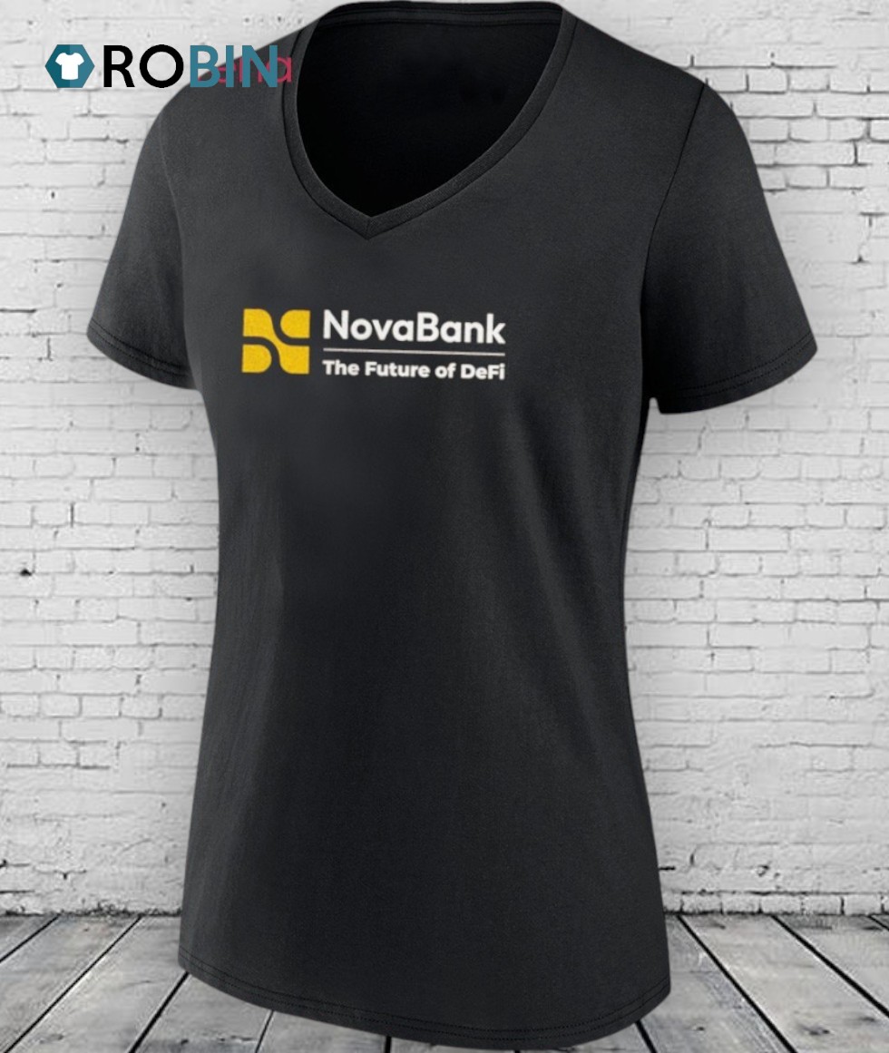 Novabank The Future Of Defi Logo Shirt Novabank The Future Of Defi Logo Shirt