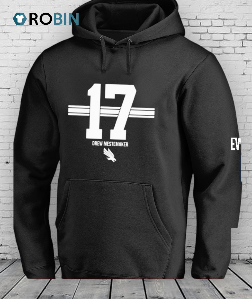 North Texas Mean Green Drew Mestemaker 17 Stripe Shirt North Texas Mean Green Drew Mestemaker 17 Stripe Shirt