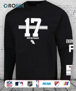 North Texas Mean Green Drew Mestemaker 17 Stripe Shirt