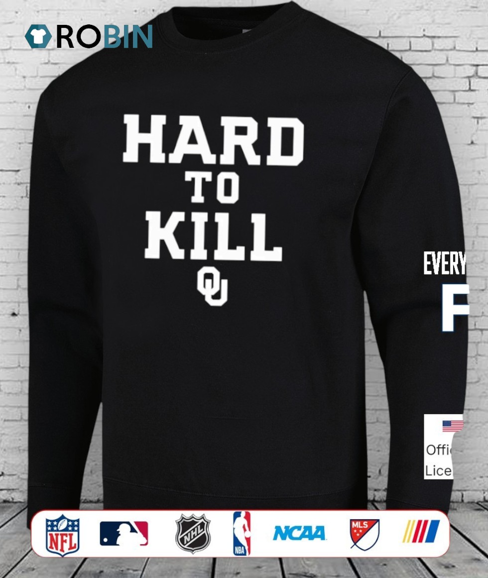 Oklahoma Sooners John Kuceyeski Hard To Kill Shirt Oklahoma Sooners John Kuceyeski Hard To Kill Shirt