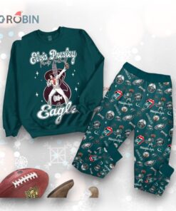 Philadelphia Eagles x Elvis Presley Pajamas Set