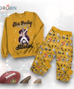 Pittsburgh Steelers x Elvis Presley Pajamas Set