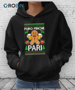 Puro Pinche Pari Ugly Christmas Shirt