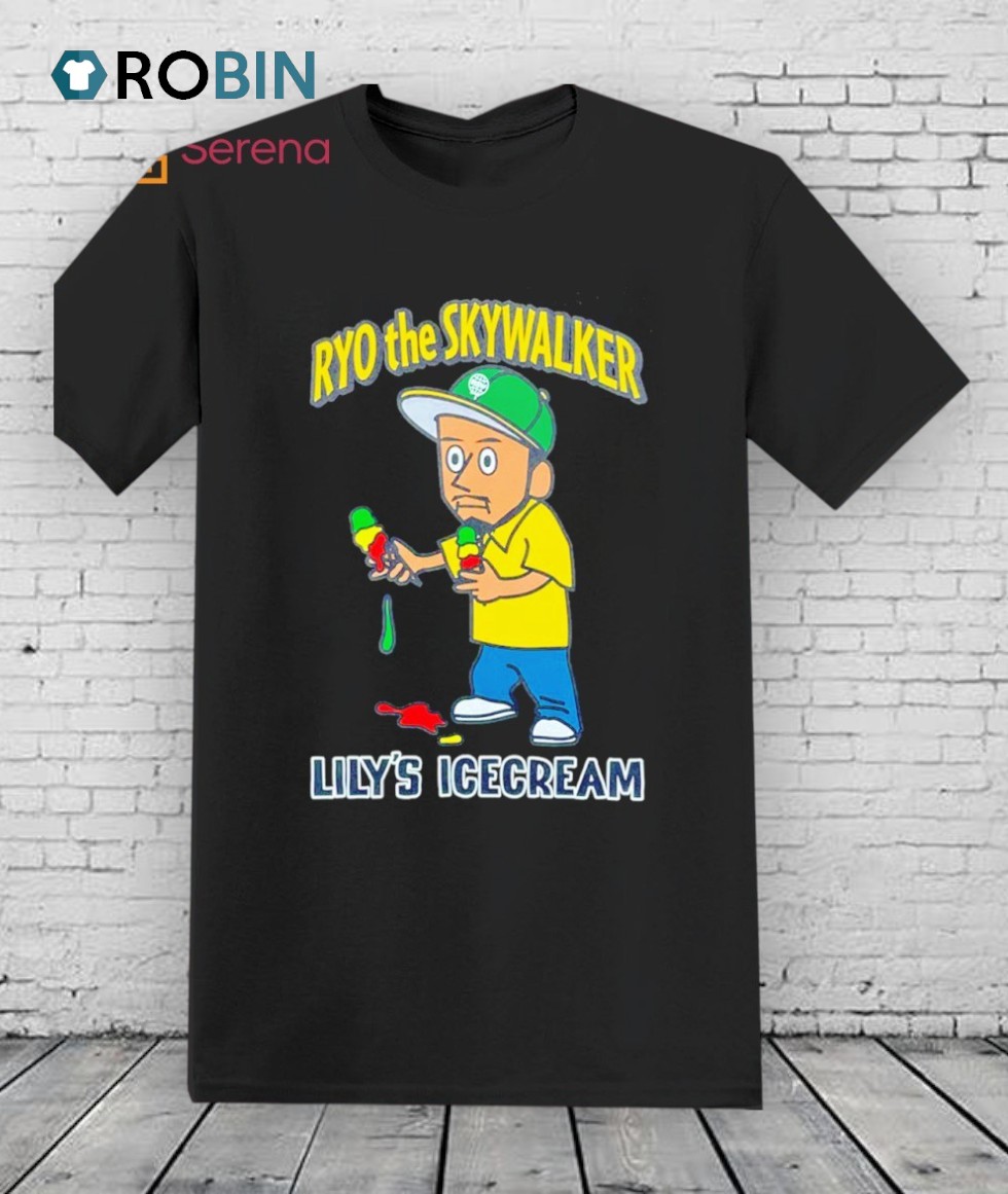 Ryo The Skywalker Lily’s Ice Cream Shirt Ryo The Skywalker Lily’s Ice Cream Shirt