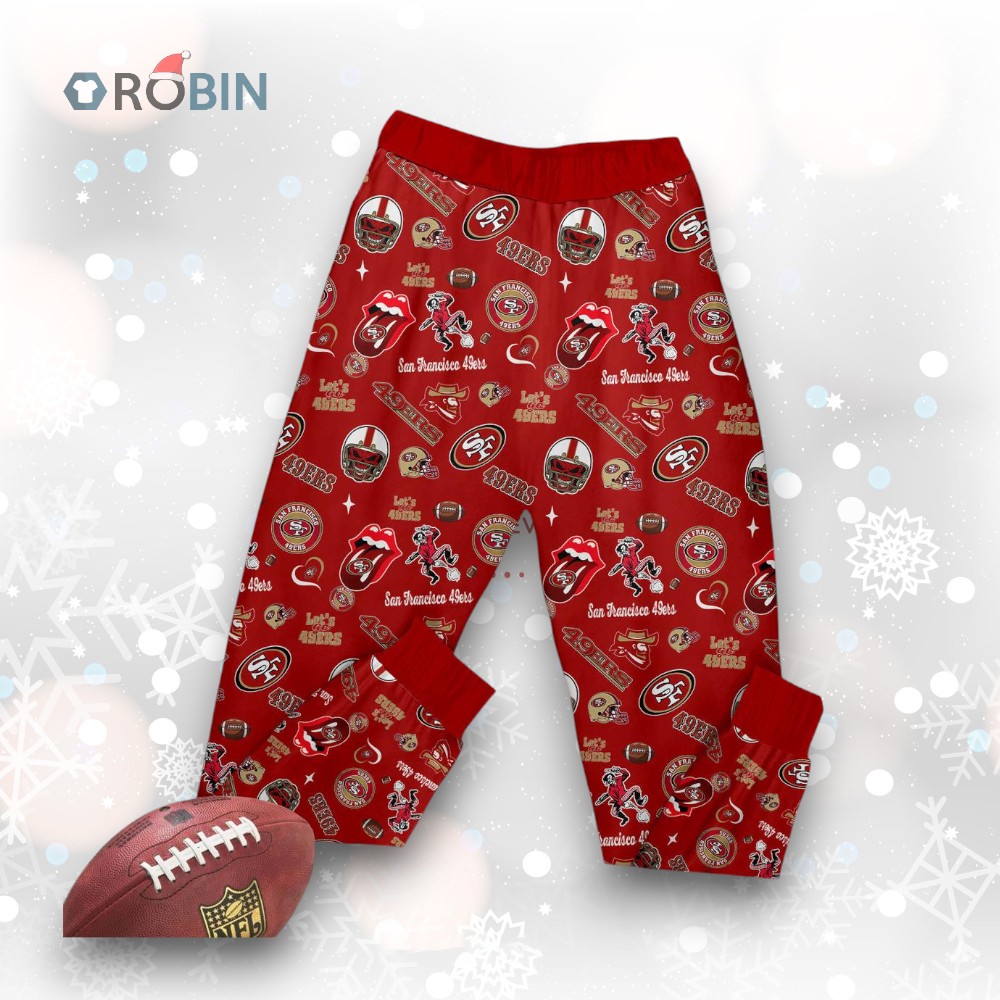 San Francisco 49ers x Elvis Presley Pajamas Set San Francisco 49ers x Elvis Presley Pajamas Set