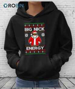 Santa Big Nick Energy Ugly Christmas Shirt