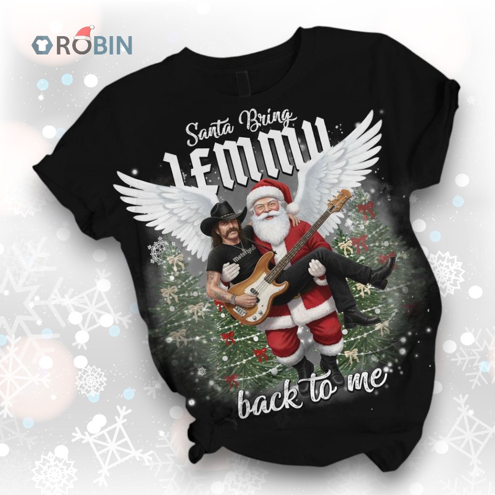 Santa Bring Lemmy Back To Me Pajamas Set Santa Bring Lemmy Back To Me Pajamas Set