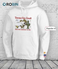 Snoopy And Woodstock Cowboys Townes Van  Zandt Waiting Around To Die Shirt