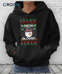 Snow Blower Ugly Christmas Shirt