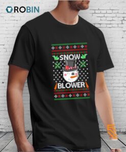 Snow Blower Ugly Christmas Shirt