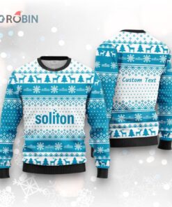 Soliton, Inc. Holiday Ugly Christmas Sweatshirt, Sweater